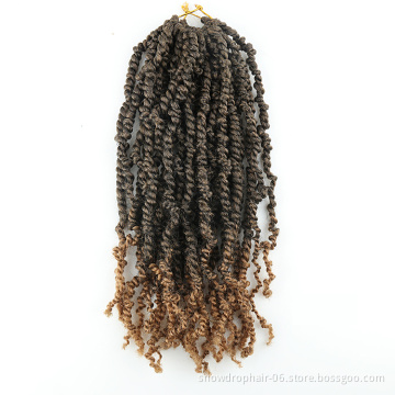 Julianna Hair 27 1B Jamaican Pre- Twisted  Wholesale Pre Twisted  Used For Braiding Crochet Passion Twist Hair 18